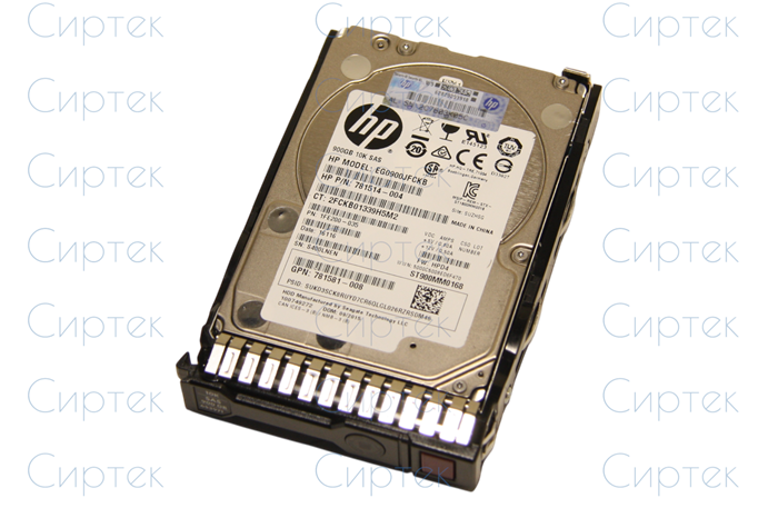 Жесткий диск HP 900GB SAS 10k 12G SC SFF [785411-001][EG0900JFCKB] 785411-001-4 - фото 113