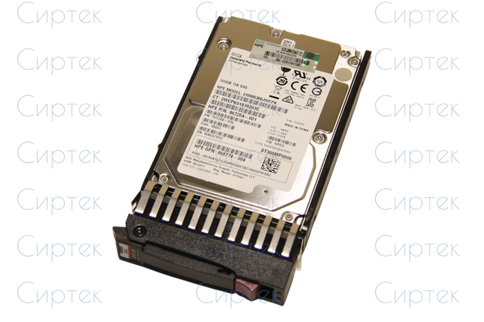 Жесткий диск HPE 300GB SAS 15k 12G DP MSA SFF [787640-001][EH000300JWCPK] 787640-001 - фото 115