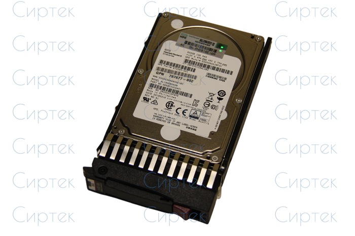 Жесткий диск HPE 600GB SAS 10k 12G DP MSA SFF [787646-001][EG000600JWFUV] 787646-001-2 - фото 124