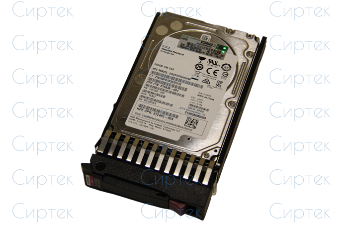 Жесткий диск HPE 600GB SAS 10k 12G DP MSA SFF [787646-001][EG000600JWJNP] 787646-001 - фото 131