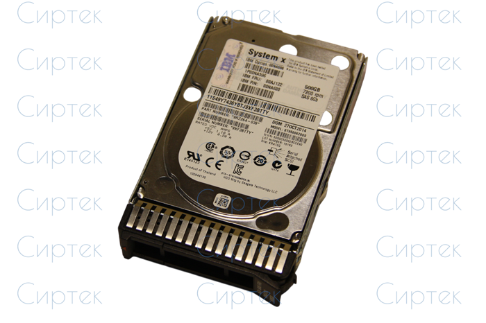 Жесткий диск IBM 500GB SAS 7.2k 6G SFF [00AJ122][00NA600][00NA596] 00AJ122 - фото 25