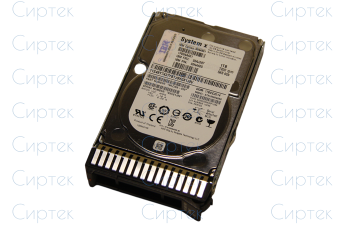 Жесткий диск IBM 1TB SAS 7.2k 6G SFF [00AJ087][00AJ086][00AJ090][00NA605][00NA601] 00AJ087 - фото 26