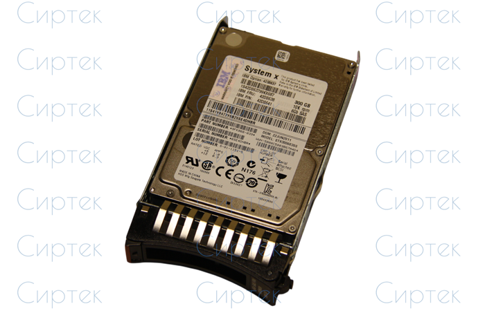 Жесткий диск IBM 300GB SAS 10k 6G HS SFF [42D0637][42D0638][42D0641][44W2193][44W2199] 42D0637 - фото 32
