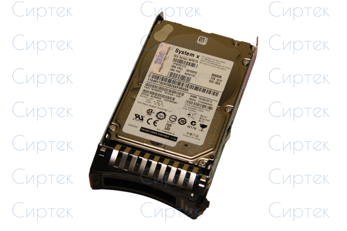 Жесткий диск IBM 300GB SAS 10k 6G SFF [49Y6173][90Y8878][49Y6176][90Y8877][90Y8881] 49Y6173 - фото 34