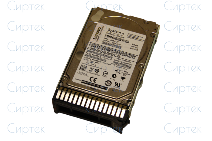 Жесткий диск IBM 600GB SAS 15k SFF [00AJ130][00AJ127][00AJ126] 00AJ130 - фото 62