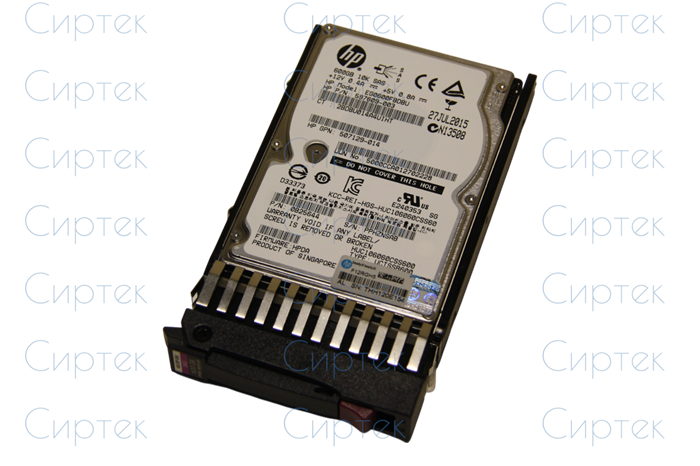 Жесткий диск HP 600GB SAS 10k 6G DP SFF [581311-001][507129-014][EG0600FBDBU] 581311-001-3 - фото 73