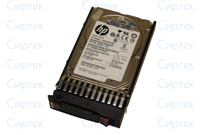 Жесткий диск HP 600GB SAS 10k 6G NHP DP SFF [590826-001][EG0600FCVBK] 590826-001-2 - фото 82