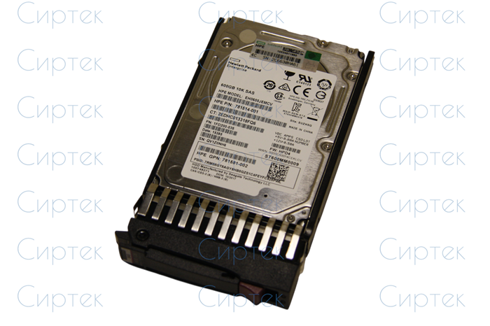 Жесткий диск HP 600GB SAS 10k 6G TL SFF [792369-001][EG0600JEMCV] 792369-001 - фото 91
